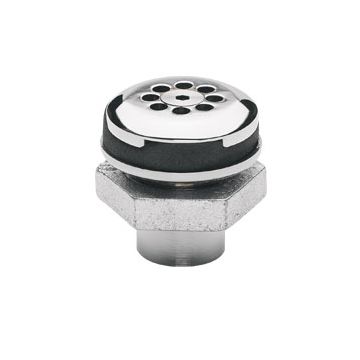 Haws 6466 Vandal-Resistant Waste Strainer Assembly (with Tailpiece)