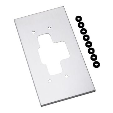 Haws BP7 Back Panel Satin Stainless Steel