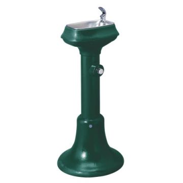Halsey Taylor 4880FREVG Evergreen Freeze Resistant Outdoor Drinking Fountain