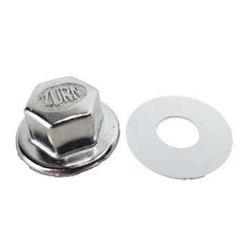 Zurn P1203-FINISHTRIM Chrome Cap Nut-4 per bag