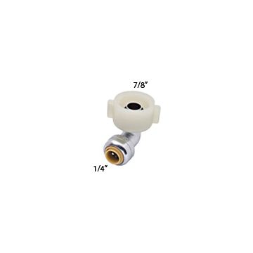 SharkBite U3537LF Toilet Elbow 1/4" SB x 7/8" - Lead Free