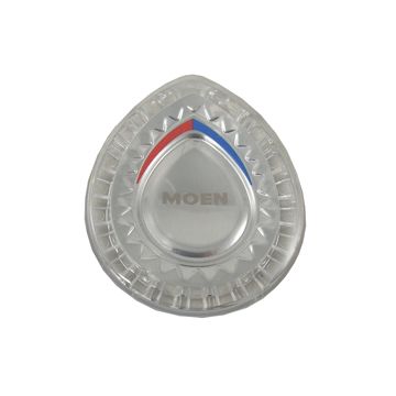 Moen 91751 White/Chrome Knob Insert