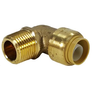 SharkBite U280LF Elbow 1/2" x 1/2" MNPT - Lead Free