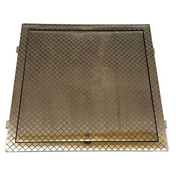 Zurn ZANB1461-14 14" sq. Floor Light-duty Nickel Bronze (Discontinued)