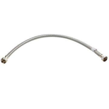 Acorn 2195-024-000 24" Stainless Steel Braided Hose 1/2" Female X 1/2" Female
