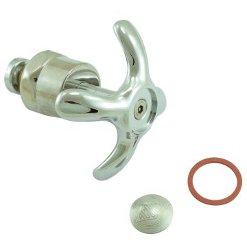 Acorn 2656-000-020 Cross Handle Blank And Stem Assembly For Exposed Logan Valve