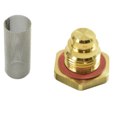 Acorn 2725-004-001 Check Stop Strainer And Cap Assembly
