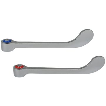 Elkay 45920C 6" Wrist Blade Handle Set (Square Broach)
