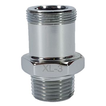 Zurn 62155001 Adaptor 3/4-27 UNS Male x 3/8-18 NPT Male (Discontinued)