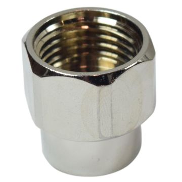 T&S Brass 000732-25 Outlet Nut 1/4" NPT X 3/4-14 Universal Female