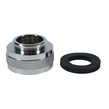 Zurn 93558001 Aerator Adaptor (Lead Free), 3/4-11.5 F Hose X 55/64-27 M (3F For Z