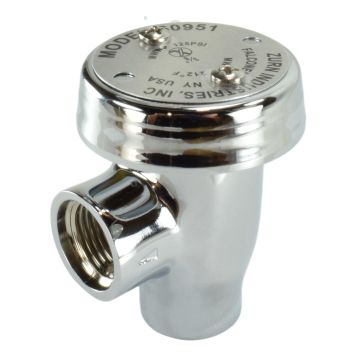 Zurn 60951002 Vacuum Breaker Assy (Lead Free), Pc, 3/8" Npsm X 3/8" Npsm