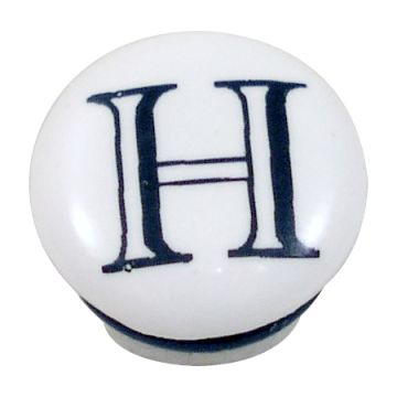 Symmons LN-243H Button, Plug,Handle, Porcelain