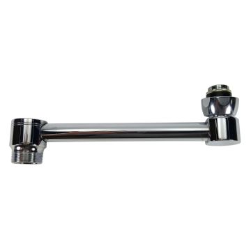 Chicago 686-124KJKABCP 7" Double-jointed Swing Spout Extension 