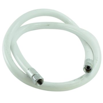 Chicago 739-048KJKABNF 48" White Vinyl Hose Assembly