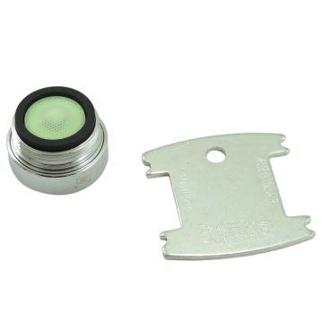 Chicago E66VPJKABCP 0.5 GPM  (1.9 L/min)  Vandal Proof Non-Aerating Outlet Pressure Compensating Laminar Flow 