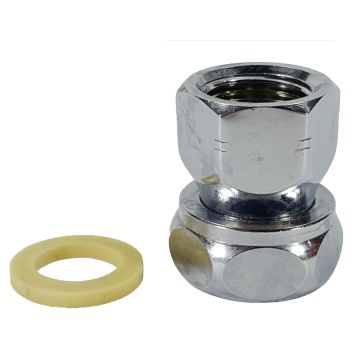 Chicago WXJKABCP Straight 1-1/2" Inlet Supply Arm  with 1/2" NPT Female Thread Inlet