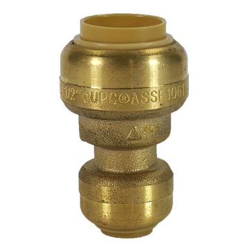 Sharkbite U050LF 1/4" x 3/8" x 1/2" Reducing Coup
