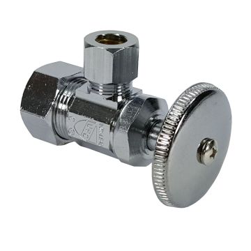 McGuire LFST09 LF Angle Stop, 1/2 Nom Compression x 3/8