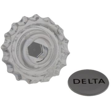 Delta DEL4116BX Knob for Bar Slide-55024 & 55030-Clear