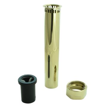 Sloan V-600-AA Polished Brass Vacuum Breaker 1-1/2"x9" PVD