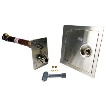 Zurn Z1320XL-3/4x12 Ecolotrol Ceramic Disc Wall Hydrant 12"