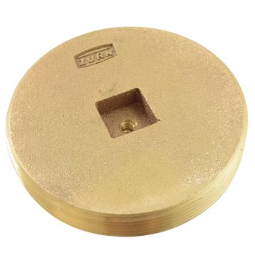 Zurn BR-CS-PLUG-4.5 4.5" Brass Clean Out Plug 