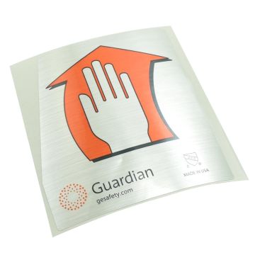 Guardian 975-050G-R Decal for Flight Handle
