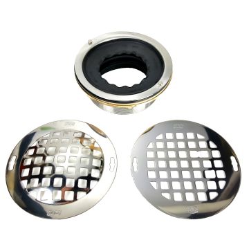 Zurn JP1996-SDL 3" Drain, Stainless Steel