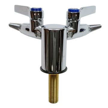 WaterSaver L4200-132AWSA Laboratory Ball Vlv Assem Deck Mt Double