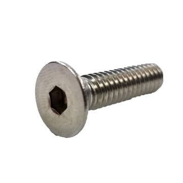 Haws 5066840 1/4 20x1" Flat Head, Socket SS Screw