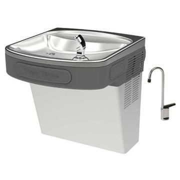 Halsey Taylor HTVZ8-NFX-SS Stainless Steel Drinking Fountain with Glass Filler