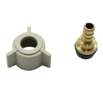 Cash Acme UC527LFA 3/8 x 3/8 FNPT Barbed PEX Fitting 