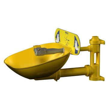 Bradley S19224EW Halo Eyewash, plastic bowl