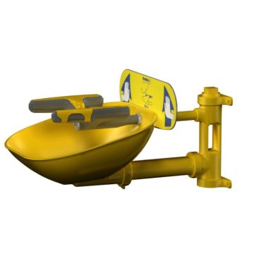 Bradley S19224FW Halo Eye/face wash, plastic bowl