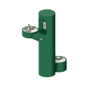 Murdock GYM74-HB3-JF2-PF Pedestal Outdoor Drinking Fountain