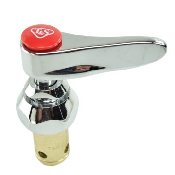 T&S Brass 012446-25NS Cerama, RTC (Hot) w/ Check Valve, Lever Handle & Bonnet (New Style)