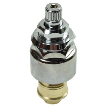 T&S Brass 016767-25NS CWS EasyInstall RTC Quarter-Turn Cerama w/ Check Valve