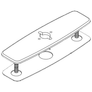 Zurn P6930-CP8 8" Cover Plate with Gasket