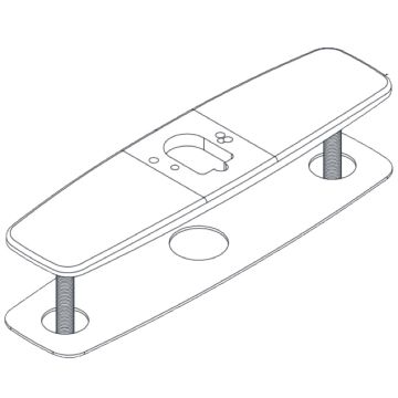 Zurn P6950-CP8 8" Trim Plate