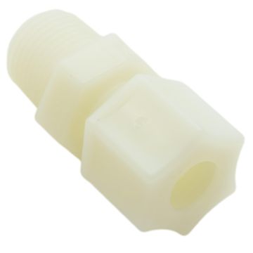 Willoughby 320566 Connector, Ferrule, 3/8" Tube x 3/8" MPT