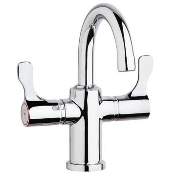 Elkay LKD20888C Chrome Single Hole Deck Mount Gooseneck Faucet