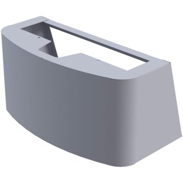Murdock A000G000-SK5 Gray Skirt for Bi-Level Drinking Fountain