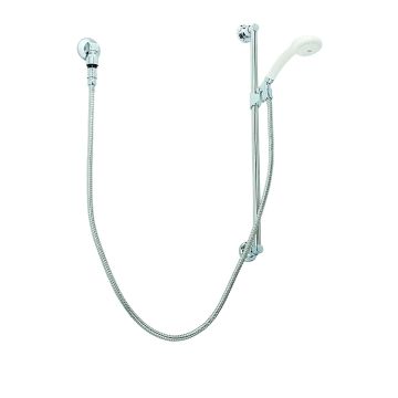 Bradley S30-035WE15 Hand Shower with 24" Metal Slide Bar