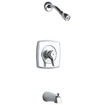 Chicago 1760-CP Pressure Balancing Tub & Shower Valve (Discontinued)