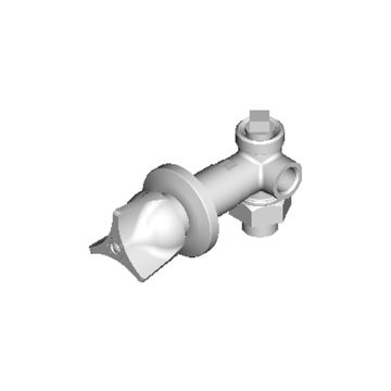 Chicago 1769-COLDABCP Cold Water Concealed Angle Bypass Valve