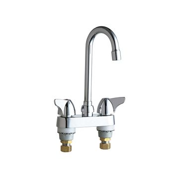 Chicago 1895-E35ABCP Hot and Cold Water Sink Faucet
