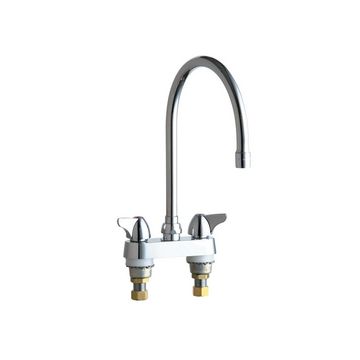 Chicago 1895-GN8AE3ABCP Hot and Cold Water Sink Faucet
