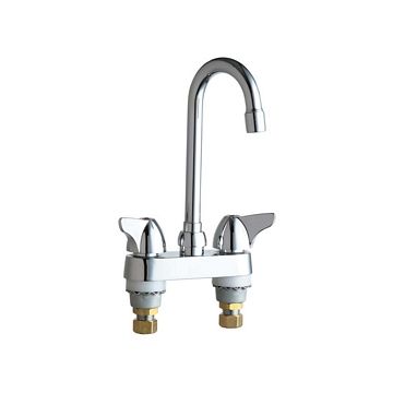 Chicago 1895-XKABCP Hot and Cold Water Sink Faucet