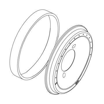 Chicago 1905-007JKCP T/P Faceplate 